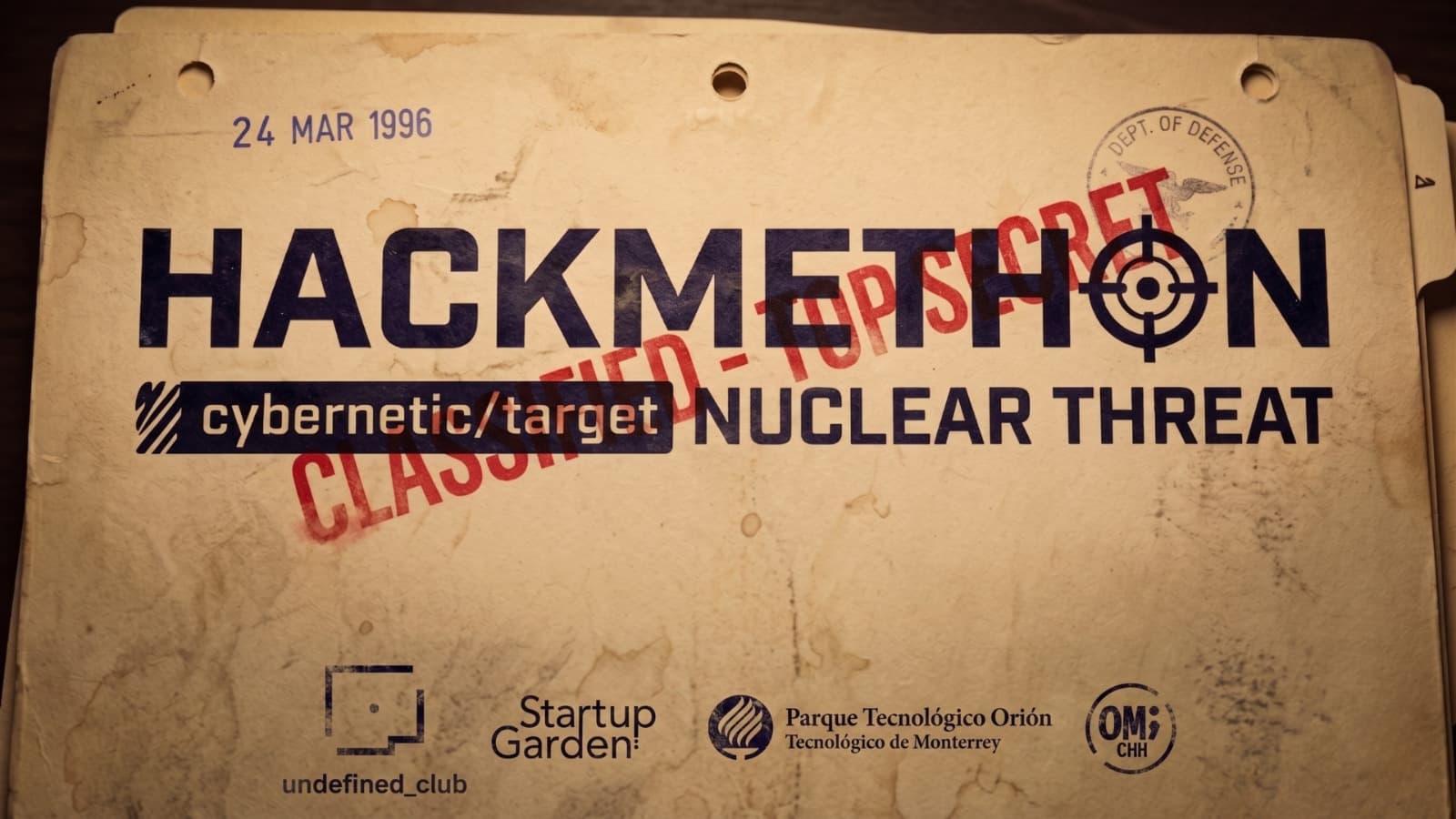 Flyer de HackMeThon