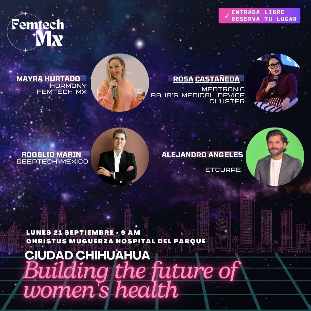 Flyer de Building the future of women's health