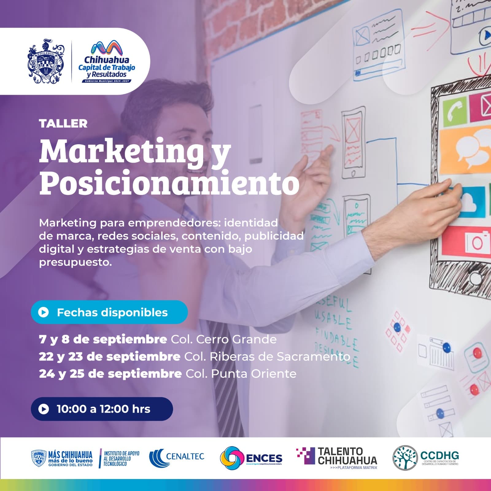 Flyer de Marketing y Posicionamiento Punta Oriente